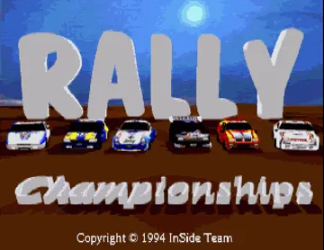 Rally Championships (AGA)_Disk1 screen shot title